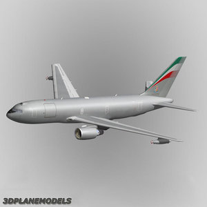 kc-767 tanker transport aircraft 3d model