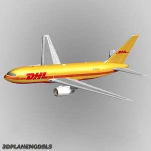 dhl 767-200f 767 3d model