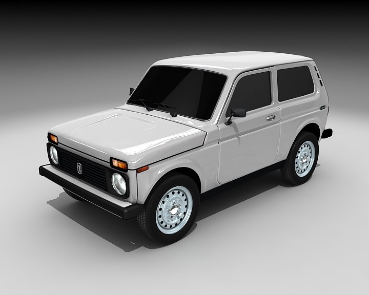 Lada 3d model free