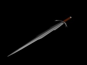 3dsmax oblivion sword