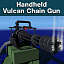 handheld vulcan chain gun 3d model
