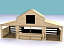horse stable 3d max