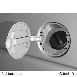 3d fuel tank door