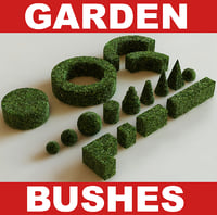 Garden bushes collection