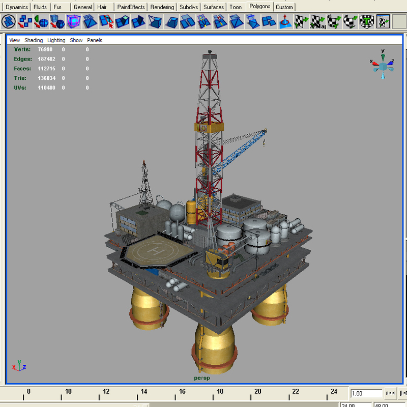 max oil platform tanker oilrig