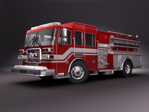 fire truck model car