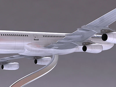 a340-300 south african airways 3d max