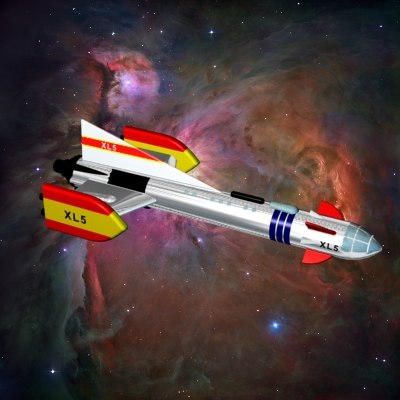 3d fireball xl5 rocket ships