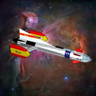 Modele 3d De Fusee Fireball Xl5 Turbosquid