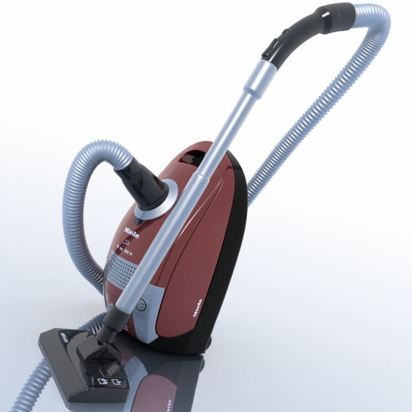 vacuum electrolux miele 3d model