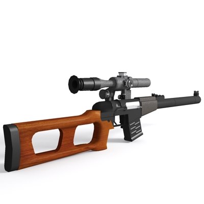 3ds vss vintorez sniper rifle