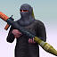 3d model rigged terrorist