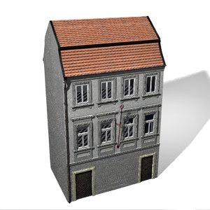 3d model building prague
