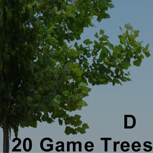 trees 3d model