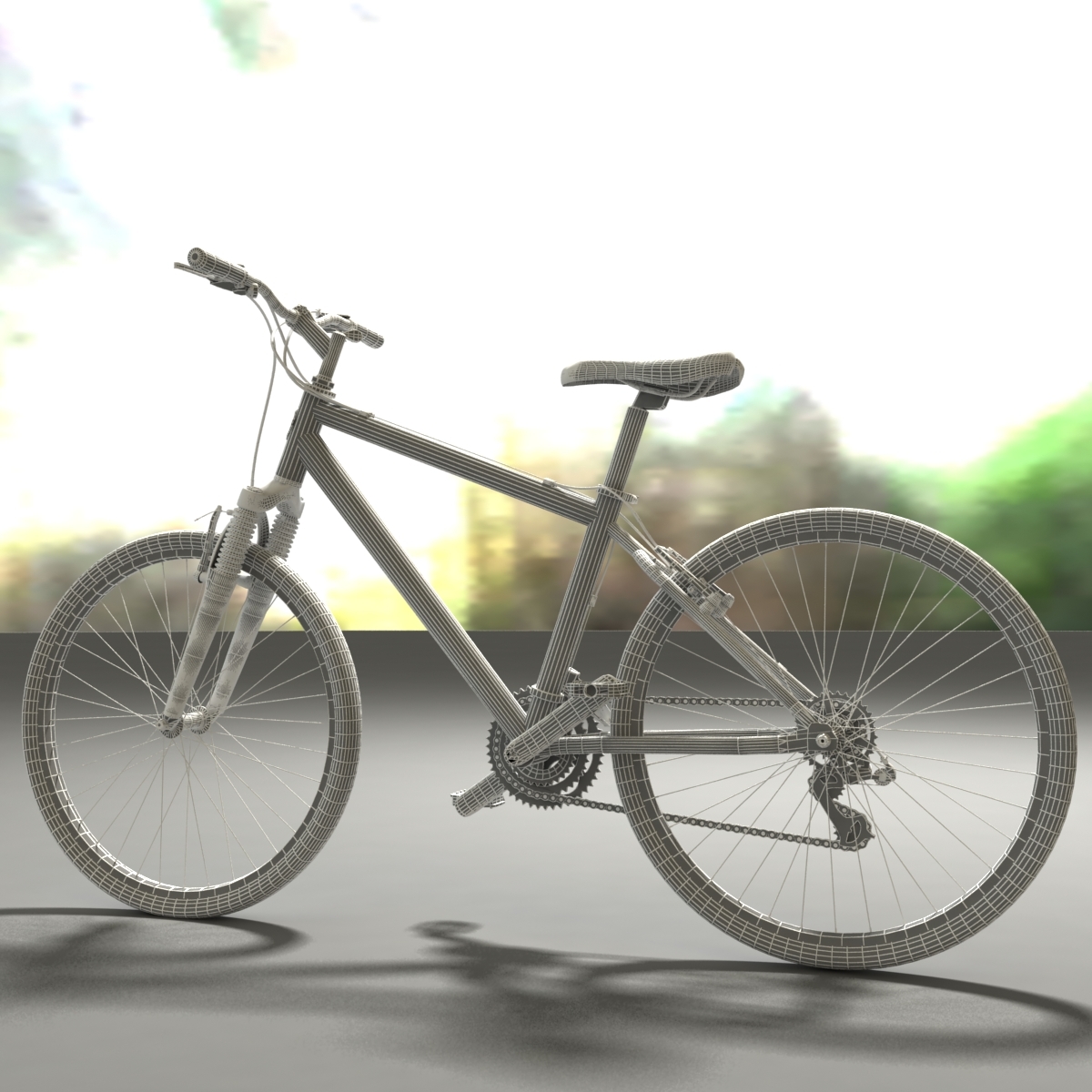 trek 3500自行车3d模型