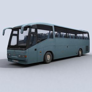 coach vehicle 3d model