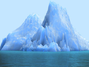 iceberg ice 3d model