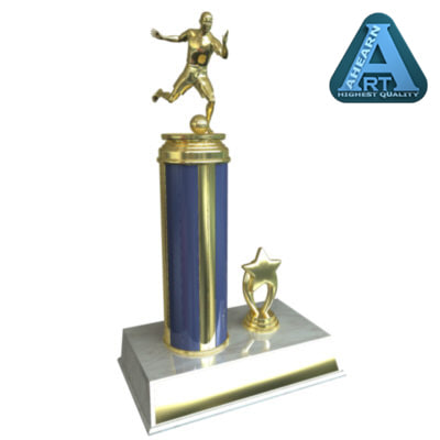 soccer trophy 3d model