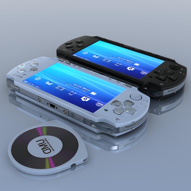 3d sony psp slim light