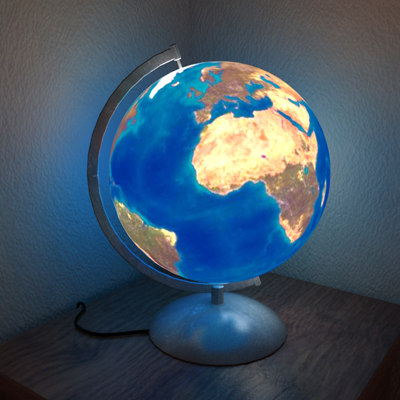 Maya Earth Night Light