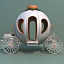 fairy pumpkin cart 3d model