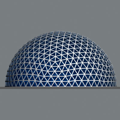 geo dome dxf