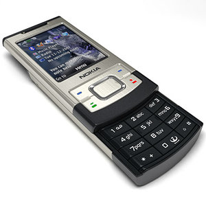 3d nokia 6500 slide mobile phone