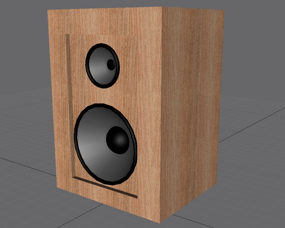 3d-loud-speakers-model