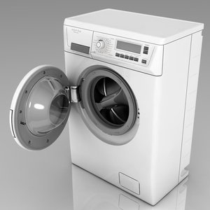 electrolux washing machine 3d model
