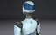 male robot android horse 3d model
