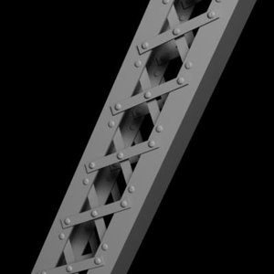 girder construction 3d model