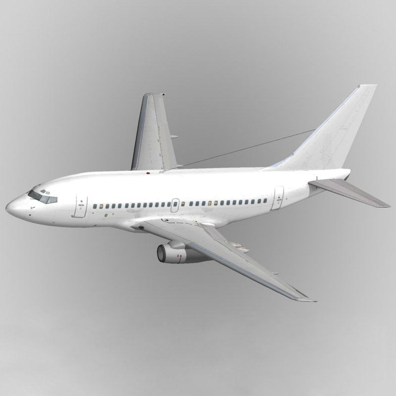 lightwave b737100 generic white