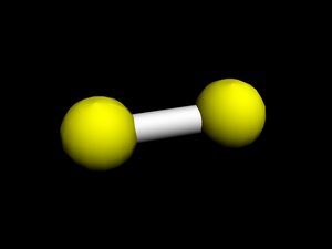 3dsmax hydrogen molecule