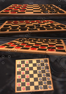 checkers board lwo