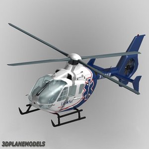 3dsmax eurocopter ec-135 life net