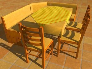 free c4d mode kitchen table