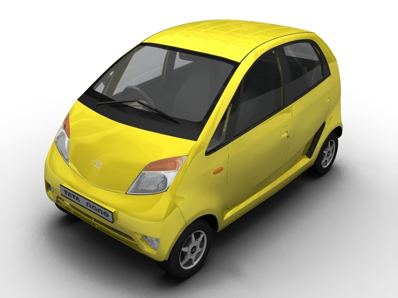 3d car tata model