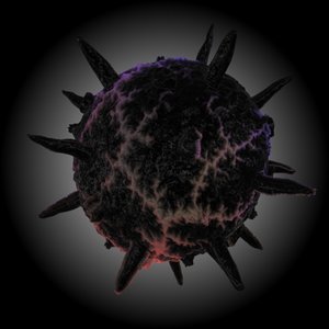 dark virus 3d model
