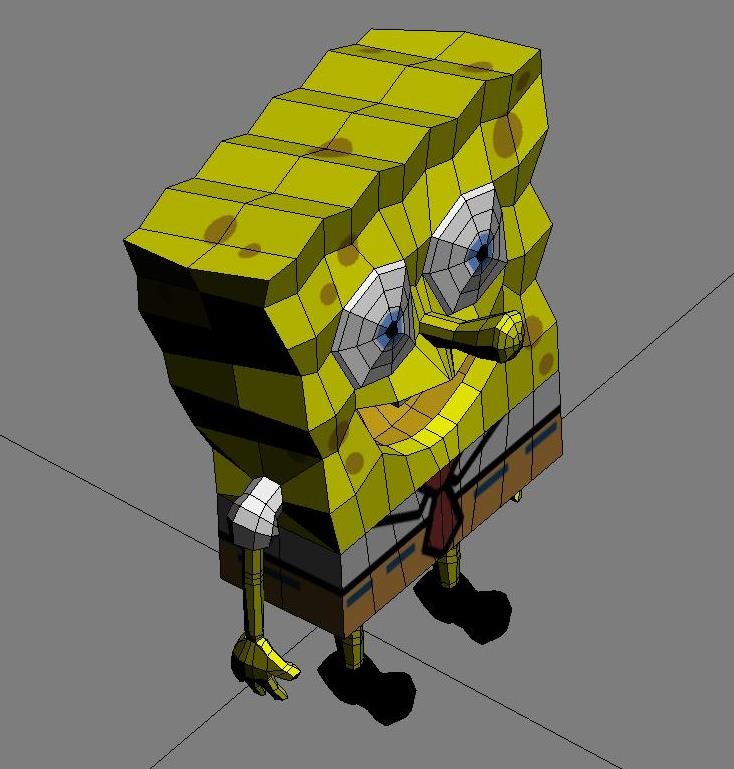 Free Spongebob 3d Model