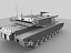 3d model m1 abrams tank