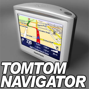 tomtom gps navigator 3d max