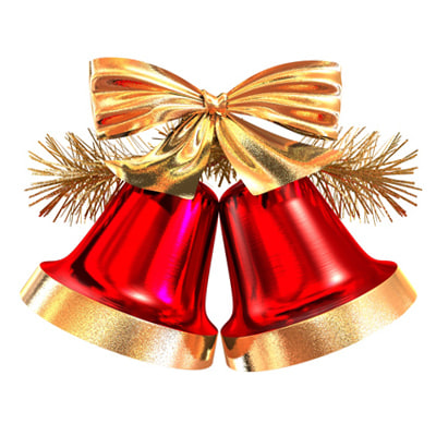 3d Christmas Bells