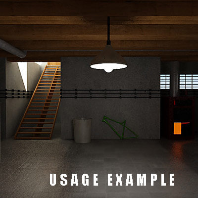 BASEMENT 3D MODEL visual data 3