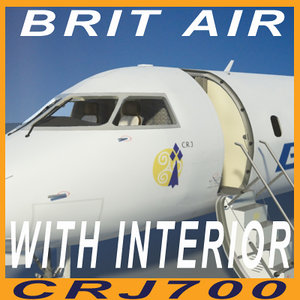 brit air interior 3d model