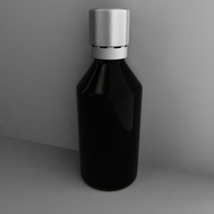 3d model pill bottle
