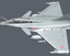rafale french fighter aircraft 3d model