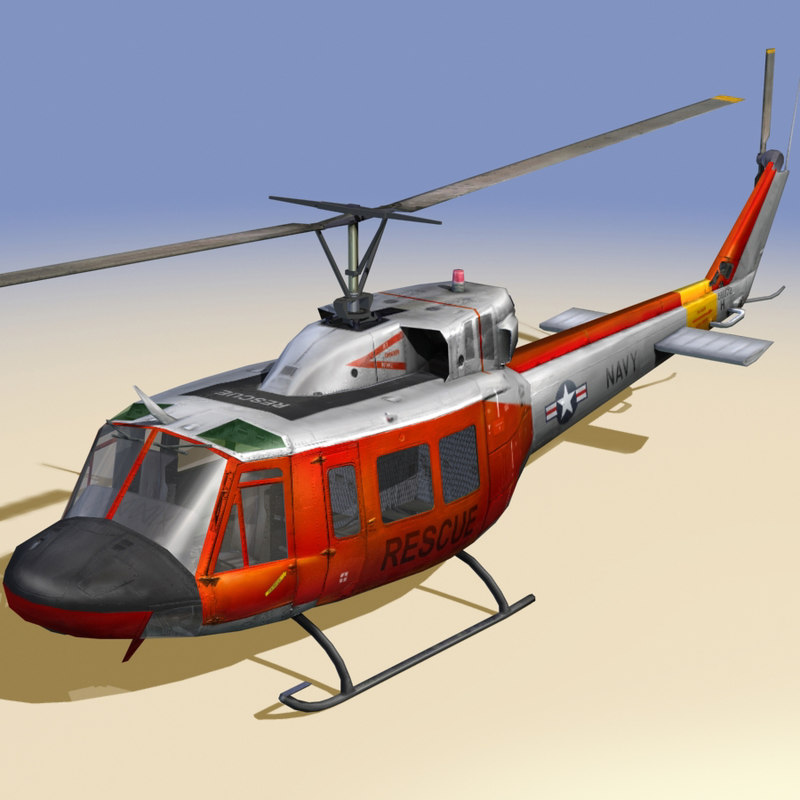 3d helicopter flying