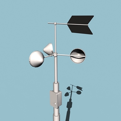 3d operated weather station model