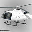 eurocopter generic white 350 3d dxf