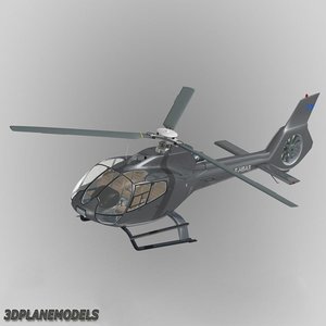 eurocopter ec-130 private livery 3d model
